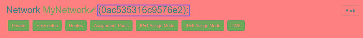 获取网络ID